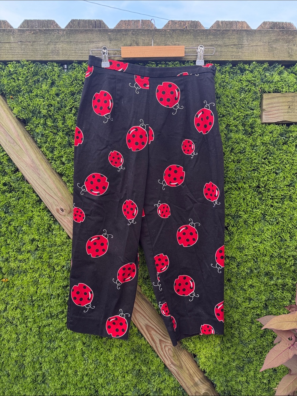 Vintage Lady Bug Capris